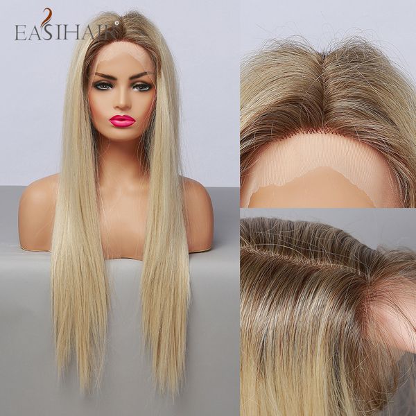 long synthetic straight ombre light blonde platinum lace front wigs for women cosplay high density hair heat resistantfactory direct, Black
long synthetic straight ombre light blonde platinum lace front wigs for women cosplay high density hair heat resistantfactory direct, Black