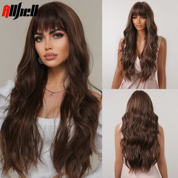 lx brand brown hair synthetic wigs golden highlight long natural wavy bangs wig heat resistant for black women daily cosplay costume usefact
lx brand brown hair synthetic wigs golden highlight long natural wavy bangs wig heat resistant for black women daily cosplay costume usefact