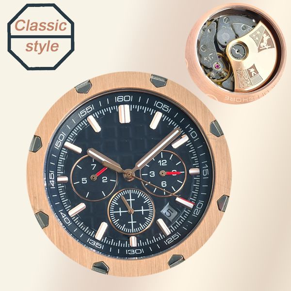 2022 annie orologio da uomo impermeabile di lusso square shaped dial 26420 43mm automatic movement men's watch rubber strap luxury watc, Slivery;brown
2022 annie orologio da uomo impermeabile di lusso square shaped dial 26420 43mm automatic movement men's watch rubber strap luxury watc, Slivery;brown