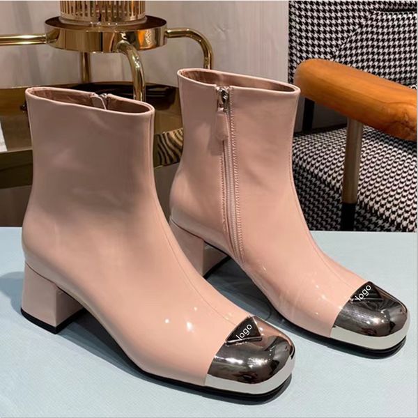 elegant winter women's luxury design leather suede zipper small leg block heel elastic rubber outsole, Black
elegant winter women's luxury design leather suede zipper small leg block heel elastic rubber outsole, Black