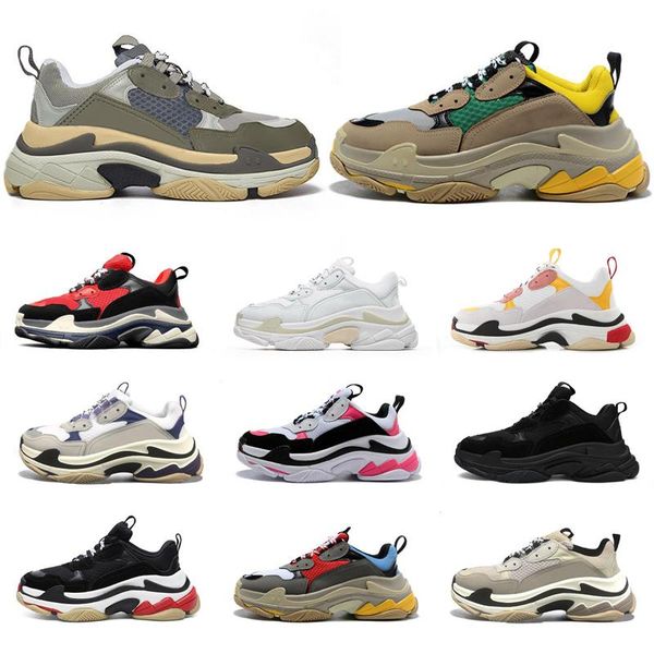 with original box''balencaigas''designer shoes triple-s men women shoes platform casual sneakers cream yellow triple bla, Black
with original box''balencaigas''designer shoes triple-s men women shoes platform casual sneakers cream yellow triple bla, Black