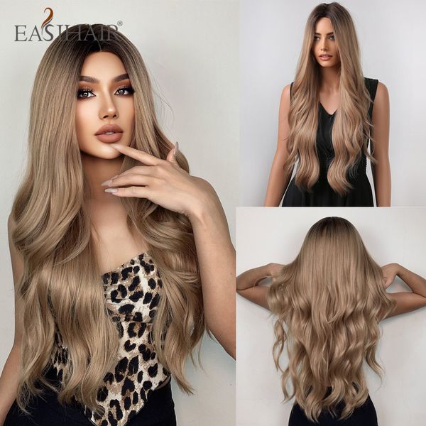 long wavy synthetic wigs copper brown natural wave wigs for women daily strawberry blonde fake hairs heat resistantfactory direct, Black
long wavy synthetic wigs copper brown natural wave wigs for women daily strawberry blonde fake hairs heat resistantfactory direct, Black