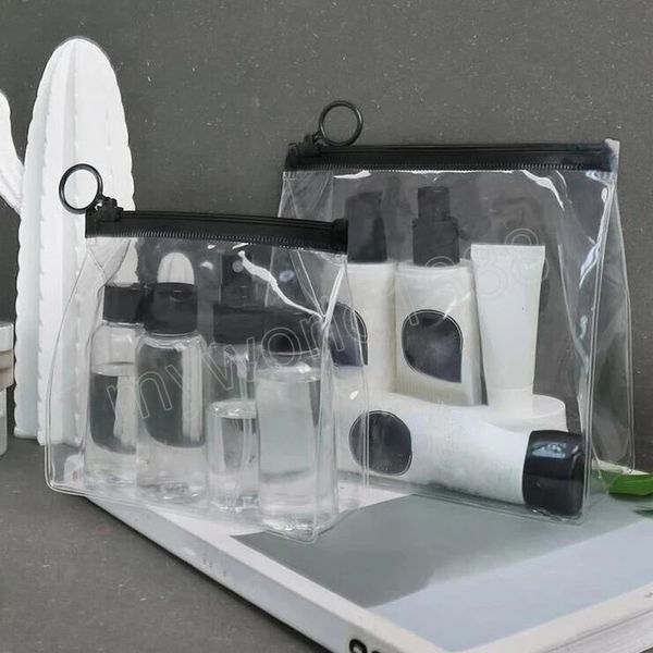 pvc transparent bathroom cosmetic bag clear zipper makeup bag waterproof wash toiletry cosmetics organizer storage bags case
pvc transparent bathroom cosmetic bag clear zipper makeup bag waterproof wash toiletry cosmetics organizer storage bags case