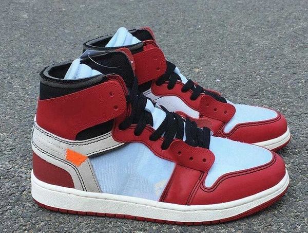 chicago 1 off brand shoes high red white basketball 1s outdoor sports sneakers, White;red
chicago 1 off brand shoes high red white basketball 1s outdoor sports sneakers, White;red