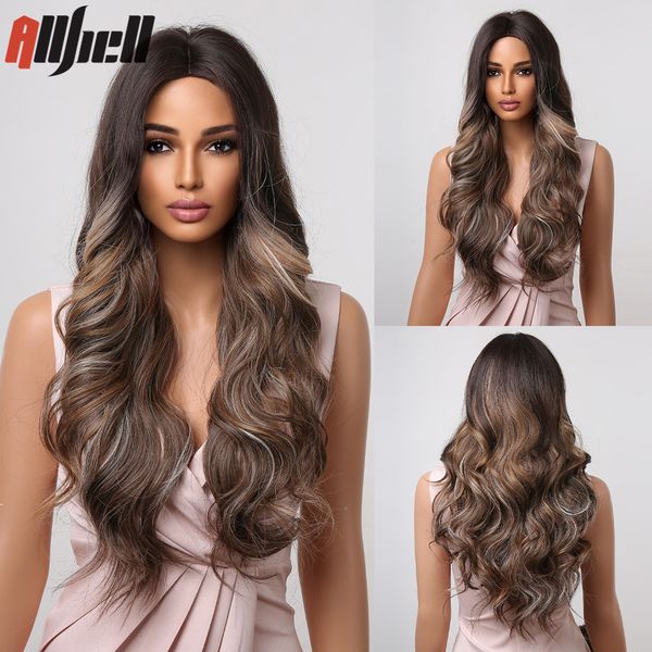 lx brand synthetic hair wigs brown highlight golden blonde long wave middle part party daily natural wigs for black women heat resistantfact
lx brand synthetic hair wigs brown highlight golden blonde long wave middle part party daily natural wigs for black women heat resistantfact