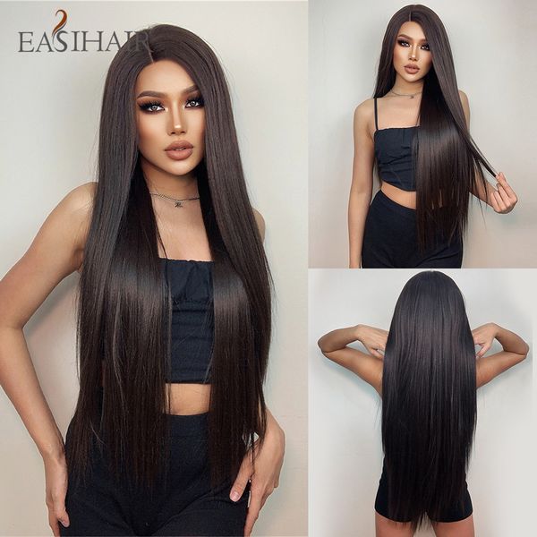 lace front synthetic long wigs black straight side part lace wig long dark brown lace wig with baby hair heat resistantfactory direct
lace front synthetic long wigs black straight side part lace wig long dark brown lace wig with baby hair heat resistantfactory direct