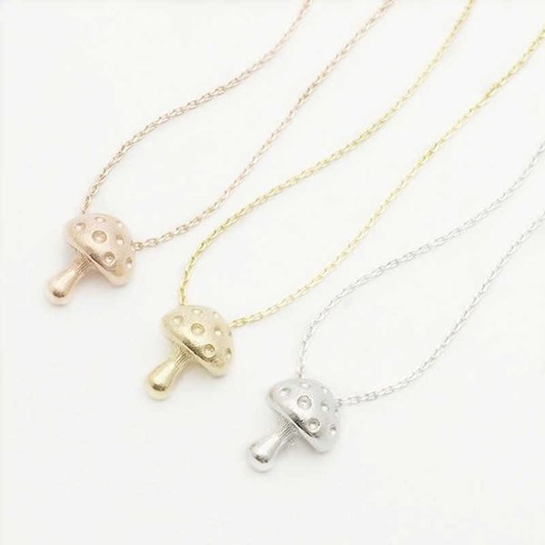 pendant necklaces trendy mushroom pendant necklace three-dimensional design suitable for girl and women gold silver rose three color optiona
pendant necklaces trendy mushroom pendant necklace three-dimensional design suitable for girl and women gold silver rose three color optiona