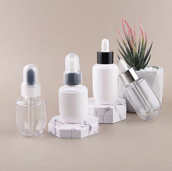 30ml 50ml pet essential oil bottle plastic empty bottle cosmetic essence dropper sub-bottomed bottles
30ml 50ml pet essential oil bottle plastic empty bottle cosmetic essence dropper sub-bottomed bottles