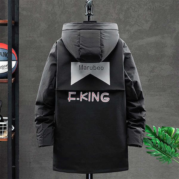 8xl large medium length down jacket for men's lovers thickened warm winter coat for teenagers, Black
8xl large medium length down jacket for men's lovers thickened warm winter coat for teenagers, Black