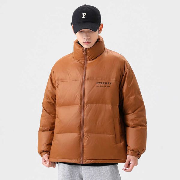down jacket men's 2022 winter new thickened warm stand collar casual coat trend couple's top, Black
down jacket men's 2022 winter new thickened warm stand collar casual coat trend couple's top, Black