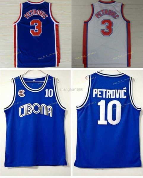 college basketball wears vintage drazen 3 petrovic jerseys cibona zagreb basketball drazen 10 petrovic jersey blue breathable sport shirt st, Black
college basketball wears vintage drazen 3 petrovic jerseys cibona zagreb basketball drazen 10 petrovic jersey blue breathable sport shirt st, Black