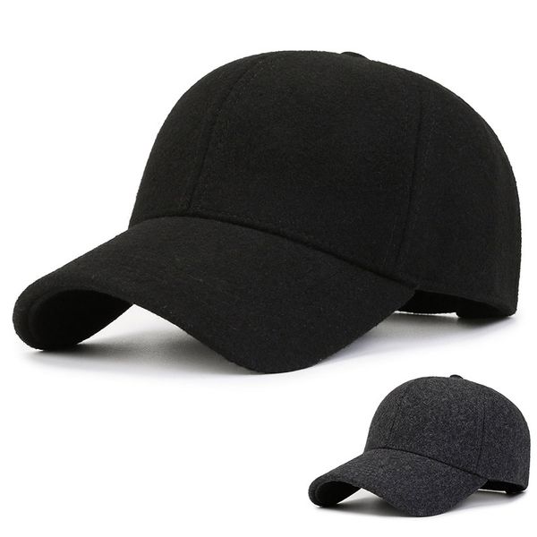 apparel men's hats headwear autumn and winter wool keep warm headgear baseball cap big head around men hat plus large size casual caps, Black;white
apparel men's hats headwear autumn and winter wool keep warm headgear baseball cap big head around men hat plus large size casual caps, Black;white