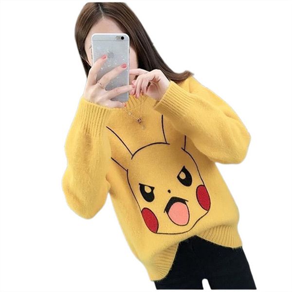 women's sweaters warm soft and comfortable autumn/winter jumper european and american designers long sleeve round neck printed embroide, White;black
women's sweaters warm soft and comfortable autumn/winter jumper european and american designers long sleeve round neck printed embroide, White;black