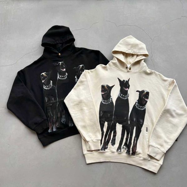 designer fashion hoodie 21fw hound doberman high street loose washing old flocked hooded sweater for repurchase exclusive, Black
designer fashion hoodie 21fw hound doberman high street loose washing old flocked hooded sweater for repurchase exclusive, Black