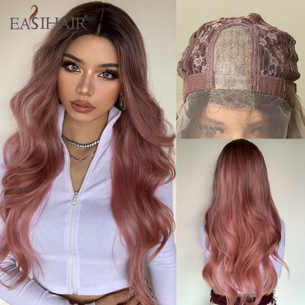 long pink wave synthetic hair wigs for women cosplay colorful wigs heat resistant middle part daily use fake hairfactory direct, Black
long pink wave synthetic hair wigs for women cosplay colorful wigs heat resistant middle part daily use fake hairfactory direct, Black