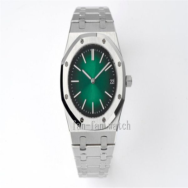 quality men wristwatches 39mm 15202 blue dial luminescent stainless steel vk quartz movement transparent mechanical mens watch watches-5, Slivery;brown
quality men wristwatches 39mm 15202 blue dial luminescent stainless steel vk quartz movement transparent mechanical mens watch watches-5, Slivery;brown
