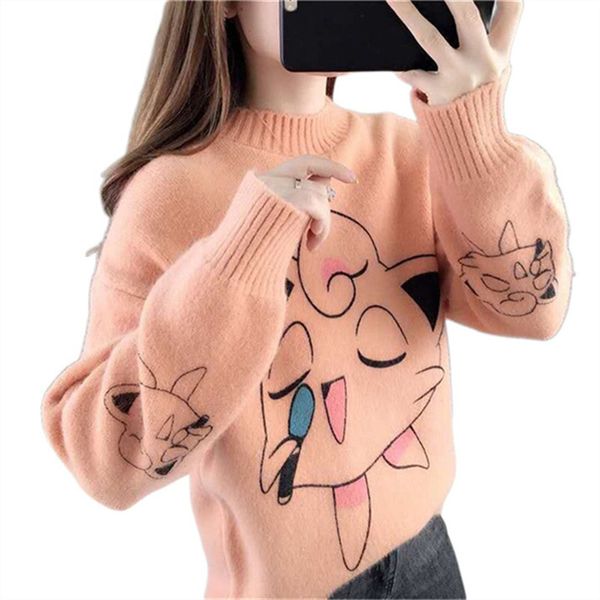 women's sweaters warm soft and comfortable autumn/winter jumper european and american designers long sleeve round neck printed embroide, White;black
women's sweaters warm soft and comfortable autumn/winter jumper european and american designers long sleeve round neck printed embroide, White;black