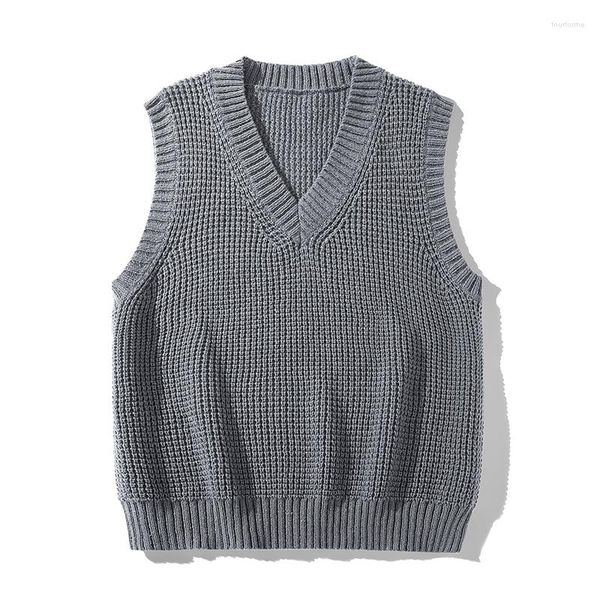 men's vests vest sweater men sleeveless v-neck autumn winter basic color warm pullover sweaters, Black;white
men's vests vest sweater men sleeveless v-neck autumn winter basic color warm pullover sweaters, Black;white
