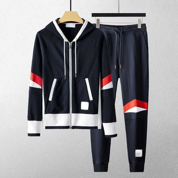 tom men's sportswear tb designer luxury sweatshirt autumn/winter hoodie parka business casual suit, Gray
tom men's sportswear tb designer luxury sweatshirt autumn/winter hoodie parka business casual suit, Gray