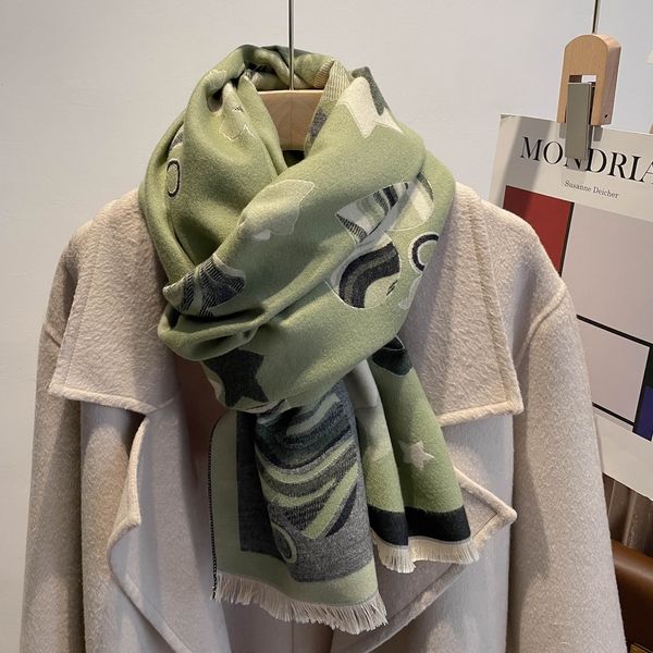 2022 new design autumn and winter shawls scarves & wraps imitation cashmere women's tassel fashion versatile accessories, Blue;gray
2022 new design autumn and winter shawls scarves & wraps imitation cashmere women's tassel fashion versatile accessories, Blue;gray