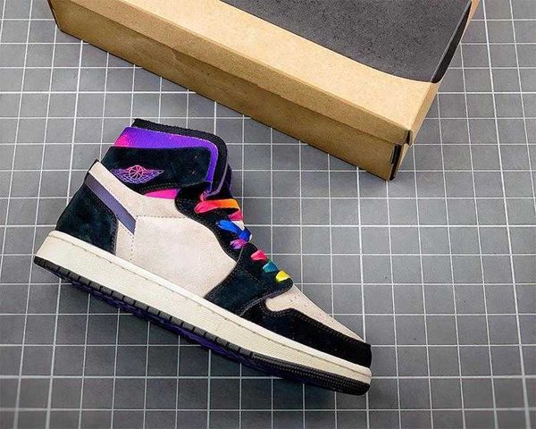 brand shoes trainers basketball outdoor sports original jumpman 1 paris / men, Black
brand shoes trainers basketball outdoor sports original jumpman 1 paris / men, Black