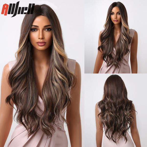 lx brand brown wavy long highligh synthetic wigs mixed strawberry blonde middle part wave wig for black women daily party heat resistantfact
lx brand brown wavy long highligh synthetic wigs mixed strawberry blonde middle part wave wig for black women daily party heat resistantfact