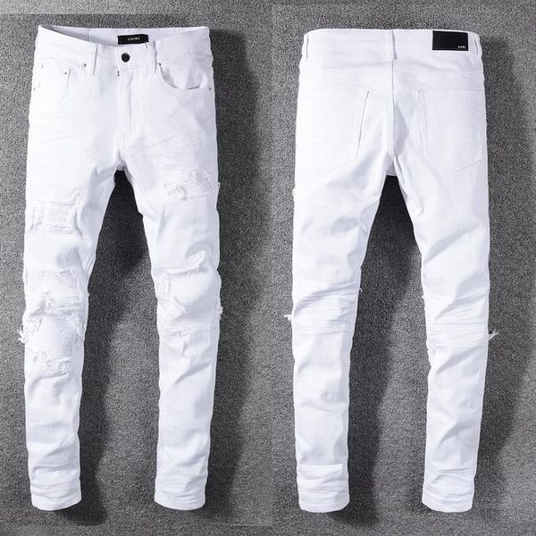 mens jeans slim-leg designer luxurys fashion straight am2 fit arrival biker blue jean pants distressed water diamond zebra stripes337g
mens jeans slim-leg designer luxurys fashion straight am2 fit arrival biker blue jean pants distressed water diamond zebra stripes337g