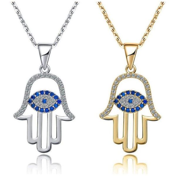 blue evil eye hamsa hand necklace third eye pendant necklaces lucky protection jewelry, Silver
blue evil eye hamsa hand necklace third eye pendant necklaces lucky protection jewelry, Silver