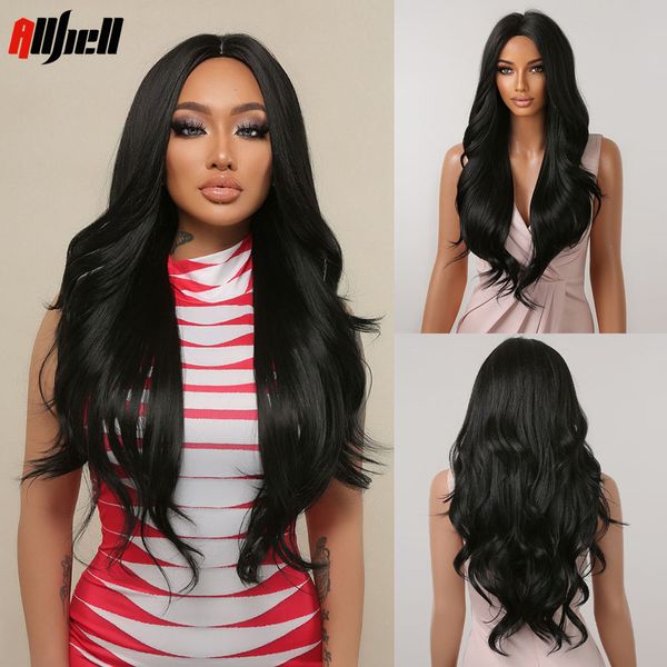 lx brand long wave black synthetic wigs middle part for black women body wavy party cosplay natural wigs heat resistant fiber fake hairfacto
lx brand long wave black synthetic wigs middle part for black women body wavy party cosplay natural wigs heat resistant fiber fake hairfacto