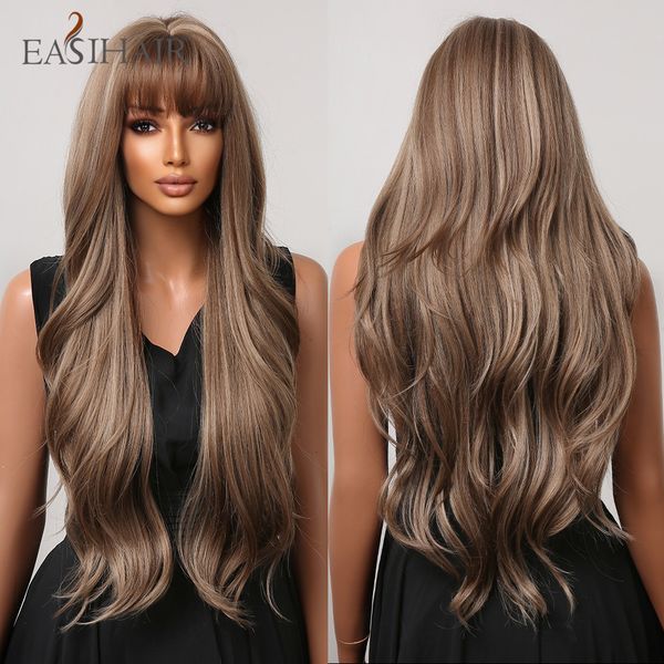 brown mixed blonde synthetic wigs with bang long natural wavy hair wig for black women daily cosplay use heat resistantfactory direct
brown mixed blonde synthetic wigs with bang long natural wavy hair wig for black women daily cosplay use heat resistantfactory direct