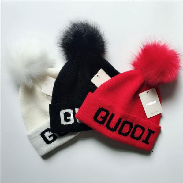designer winter knitted beanie woolen hat women chunky knit thick warm faux fur pom beanies hats female bonnet beanie caps 10 colors, Blue;gray
designer winter knitted beanie woolen hat women chunky knit thick warm faux fur pom beanies hats female bonnet beanie caps 10 colors, Blue;gray