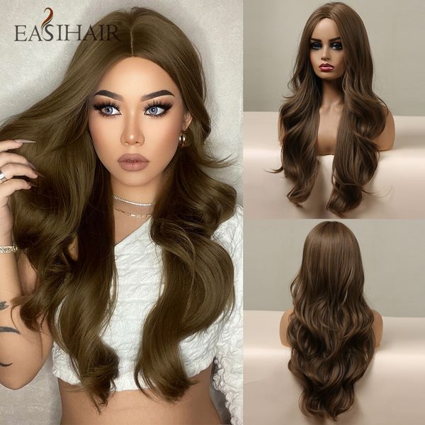 long ash brown wavy synthetic wigs for women middle part natural hair for daily cosplay party heat resistant fibers wigfactory direct, Black
long ash brown wavy synthetic wigs for women middle part natural hair for daily cosplay party heat resistant fibers wigfactory direct, Black