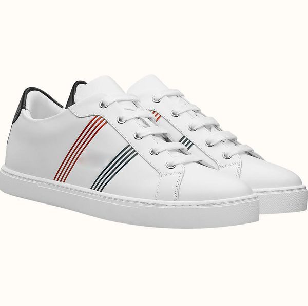 elegant men avantage sneaker shoes white rubber sole calfskin lace up skateboard white black leather comfort footwear walking eu38-46 with b
elegant men avantage sneaker shoes white rubber sole calfskin lace up skateboard white black leather comfort footwear walking eu38-46 with b