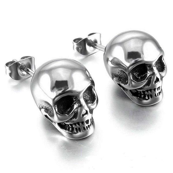 charm 2021 vintage stud retro glossy skull stainless steel men and women punk rock ear jewelry fashion creative earrings, Golden
charm 2021 vintage stud retro glossy skull stainless steel men and women punk rock ear jewelry fashion creative earrings, Golden