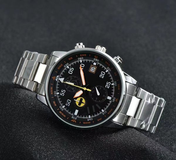 2022 Orologio Uomo New Luxury Sports Leisure Stainless Steel Leather Business Quartz Watch Multi Functional Fashion Men's Watch
2022 Orologio Uomo New Luxury Sports Leisure Stainless Steel Leather Business Quartz Watch Multi Functional Fashion Men's Watch