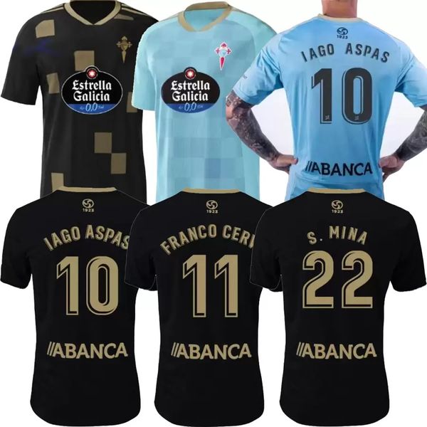 22 23 celta de vigo soccer jerseys iago aspas f.beltran home away 2022 2023 camiseta de futbol nolito mallo solari s. mina brais mendez men, Black;yellow
22 23 celta de vigo soccer jerseys iago aspas f.beltran home away 2022 2023 camiseta de futbol nolito mallo solari s. mina brais mendez men, Black;yellow