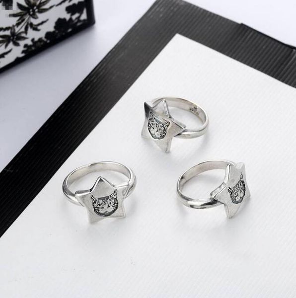 designer ring band pentagon round cat head rings for man women fashion style gifts temperament simplicity trend accessories luxury jewelry w, Silver
designer ring band pentagon round cat head rings for man women fashion style gifts temperament simplicity trend accessories luxury jewelry w, Silver