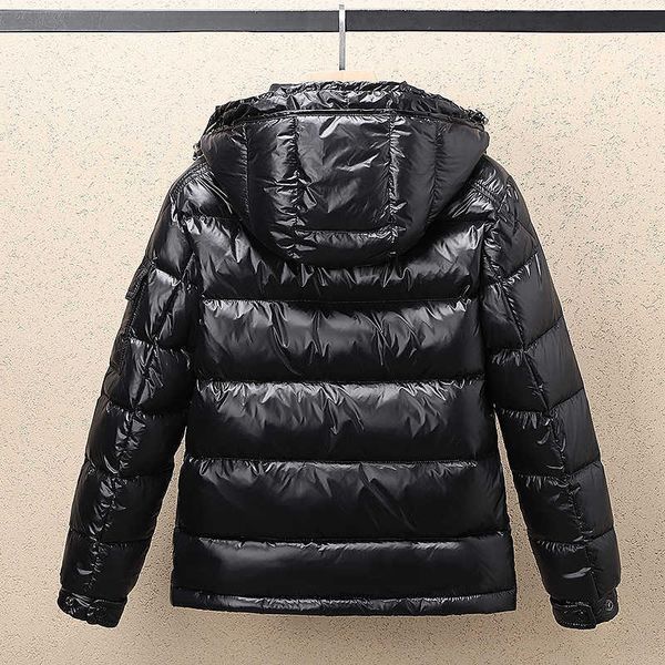 family winter down jacket men and women's short clothing hooded thickened bright face warm lovers' coat trend, Black
family winter down jacket men and women's short clothing hooded thickened bright face warm lovers' coat trend, Black