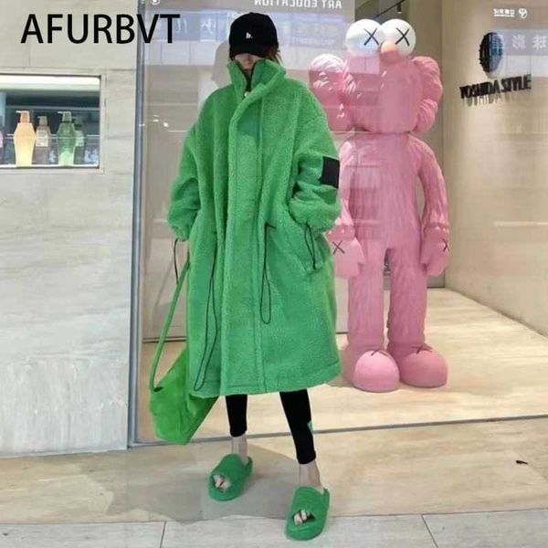 women's fur faux casual thick warm outwear loose long lamb jacket winter coat green t221105, Black
women's fur faux casual thick warm outwear loose long lamb jacket winter coat green t221105, Black