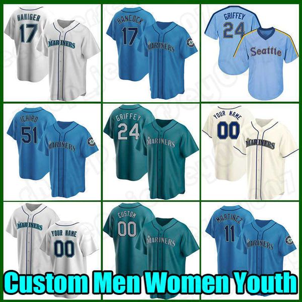 baseball jersey 17 mitch haniger kyle lewis custom 24 ken griffey jr 12 evan white 22 luis torrens 51 suzuki ichiro 11 edgar martinez 44, Blue;black
baseball jersey 17 mitch haniger kyle lewis custom 24 ken griffey jr 12 evan white 22 luis torrens 51 suzuki ichiro 11 edgar martinez 44, Blue;black