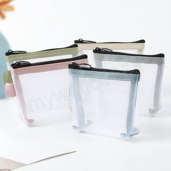 portable coin purses earphone data line storage bag clear mesh mini bags small cosmetic bag makeup case, Red;black
portable coin purses earphone data line storage bag clear mesh mini bags small cosmetic bag makeup case, Red;black