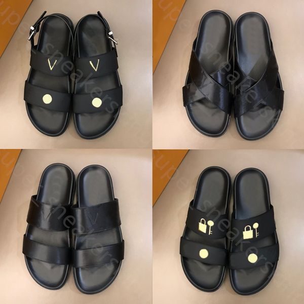 designers slipper luxury sandals brand slide men slippers beach indoor wide flat flip flops mens slipper size 38-44 with box, Black
designers slipper luxury sandals brand slide men slippers beach indoor wide flat flip flops mens slipper size 38-44 with box, Black