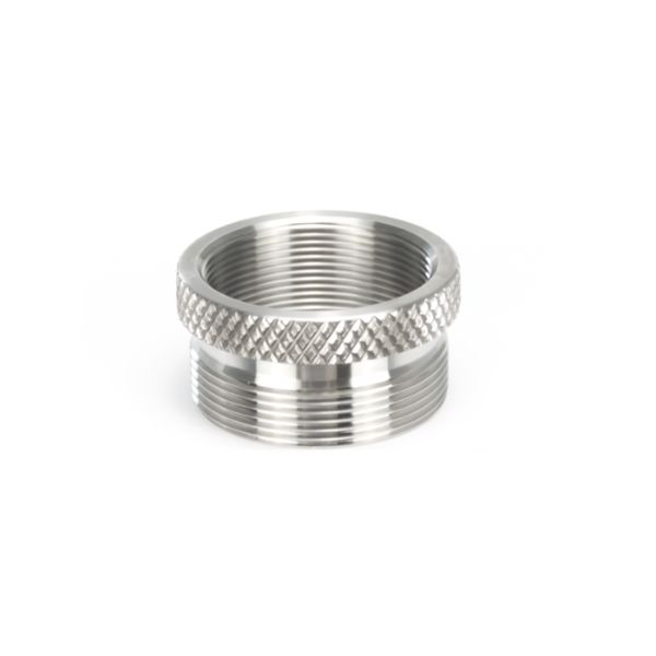 stainless steel fittings m34x1.25 to 1-3/16x24 1.1875x24 adapter ring qd convertor for 1.45x7 solvent trap fuel filter / booster / trilug
stainless steel fittings m34x1.25 to 1-3/16x24 1.1875x24 adapter ring qd convertor for 1.45x7 solvent trap fuel filter / booster / trilug