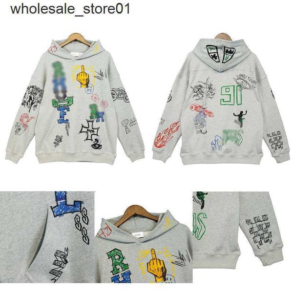 men's hoodies designer sweatshirts rhude manager long sleeve pullover printed cartoon casual loose fashion hooded sweater, Black
men's hoodies designer sweatshirts rhude manager long sleeve pullover printed cartoon casual loose fashion hooded sweater, Black