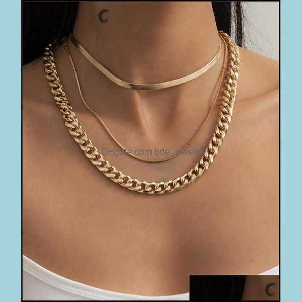 chains simple elegant punk style thick chain neck for creative fashion metal snake bone mtilayer necklace female jewelry chains drop dhcju, Silver
chains simple elegant punk style thick chain neck for creative fashion metal snake bone mtilayer necklace female jewelry chains drop dhcju, Silver