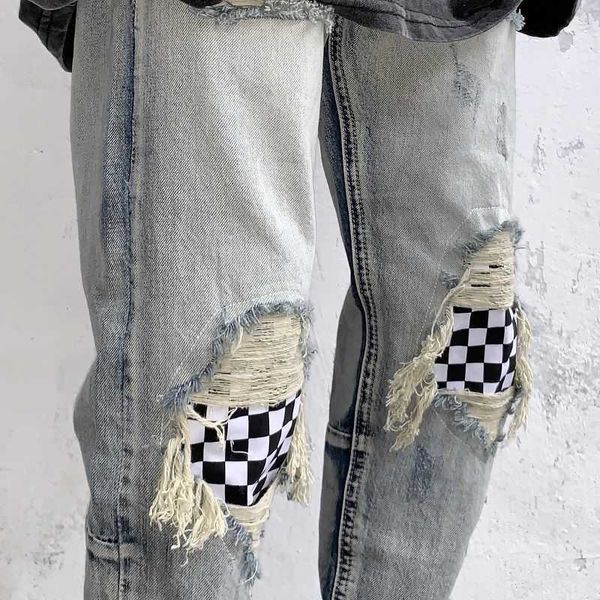 fog jeans fashion pants men's high street washed men hip hop brand zipper beggar justi biber ripped slim fit designer luxury, Blue
fog jeans fashion pants men's high street washed men hip hop brand zipper beggar justi biber ripped slim fit designer luxury, Blue