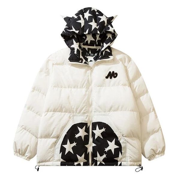 men parka coat graphic removable hooded thicken padded jacket winter windbreaker heavy jacket, Black;brown
men parka coat graphic removable hooded thicken padded jacket winter windbreaker heavy jacket, Black;brown