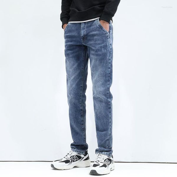 men's jeans mens light blue elasticity slim straight fashion casual denim pants 2022 autumn men's cloting men long trousers
men's jeans mens light blue elasticity slim straight fashion casual denim pants 2022 autumn men's cloting men long trousers