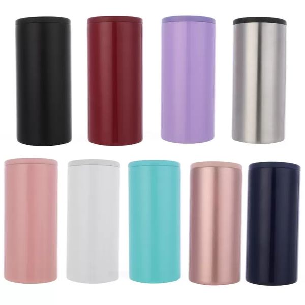12oz cooler slim can straight mug beer tumbler cola holder 18/8 stainless steel insulated vacuum double wall bottle container gc1107s1
12oz cooler slim can straight mug beer tumbler cola holder 18/8 stainless steel insulated vacuum double wall bottle container gc1107s1