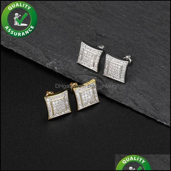 stud designer earrings luxury jewelry fashion women mens stud earring hip hop diamond earings iced out cz 925 sterling sier charm we dhcpt, Golden;silver
stud designer earrings luxury jewelry fashion women mens stud earring hip hop diamond earings iced out cz 925 sterling sier charm we dhcpt, Golden;silver